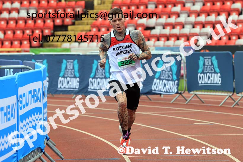 Gateshead 10k, 2024 Gateshead Marathon, Half Marathon and 10k, Gateshead Stadium.  Photo: David T. Hewitson/Sports for All Pics